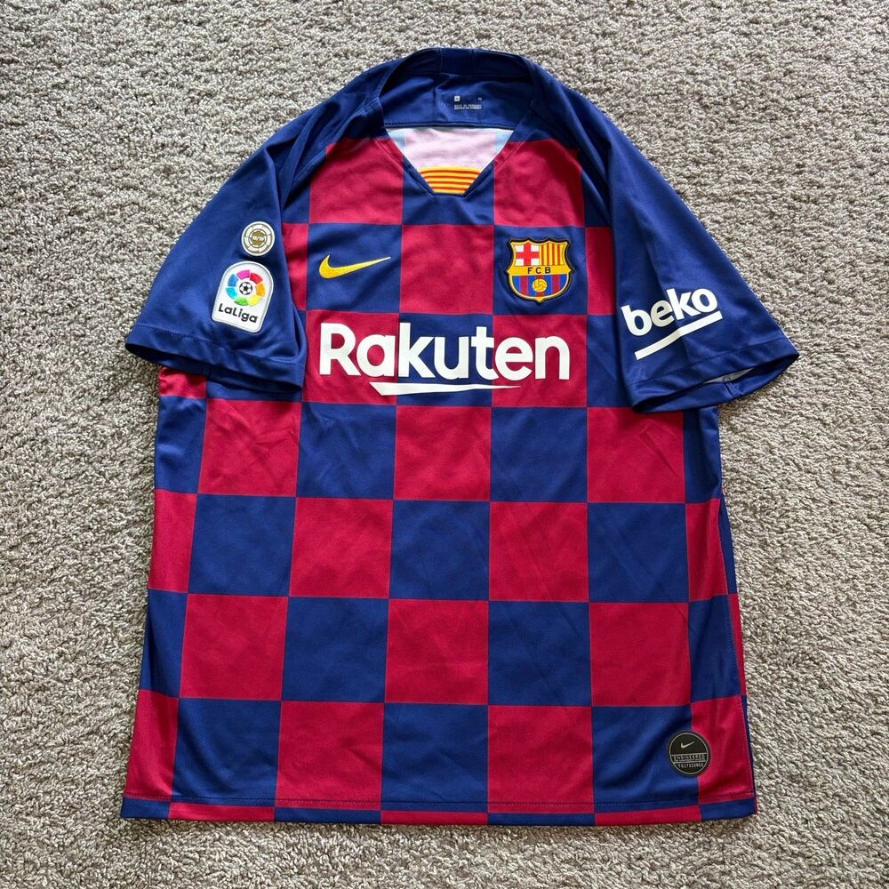 Nike FC Barecelona 2019/20 Home Jersey Lionel Messi Soccer Men’s XL AJ5532-456